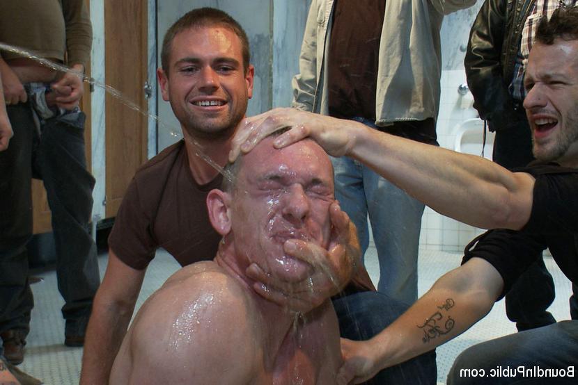 15P Kieron Ryan the wrestler gets humiliated and fucked by a horny crowd in a public