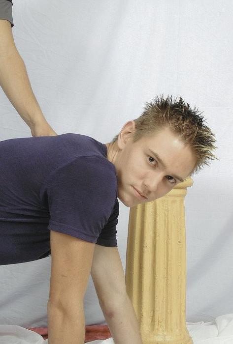 20P A fresh twink binding his close college friend with cotton ropes