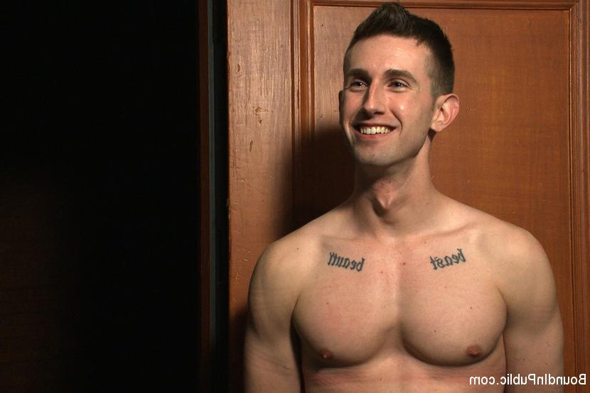 15P Studly cum whore gets gang-banged in a public toilet.
