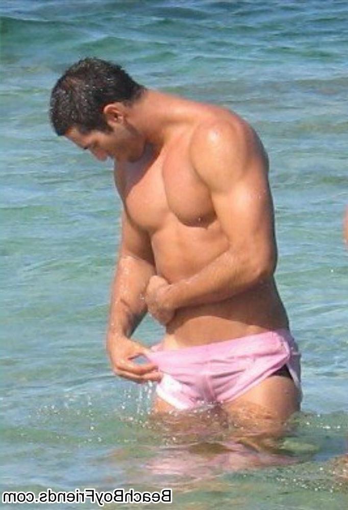 10P Hunk dudes are having fun by dancing topless outdoor