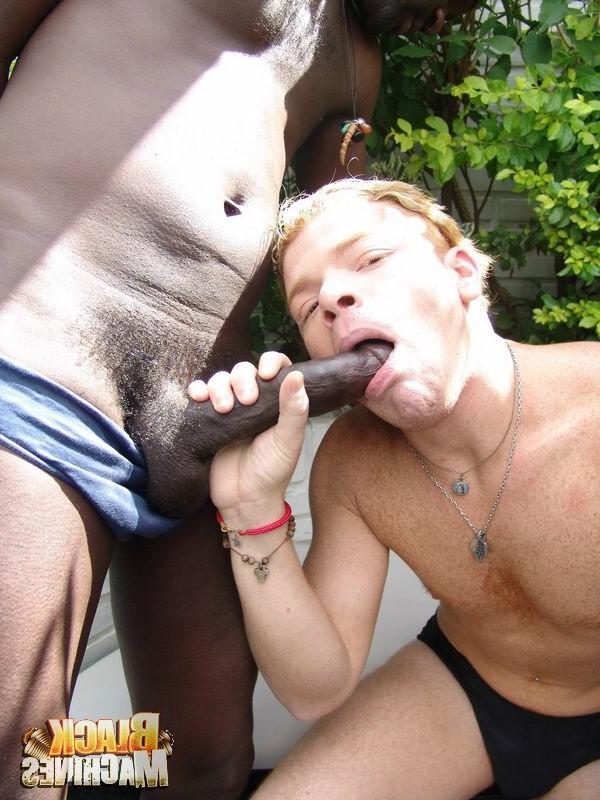 16P 20 yo white blond riding big black cock and sucking two more with great pleasure