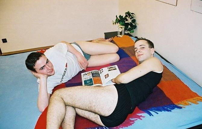 20P A fresh twink enjoys sucking and fucking two other dudes in turn