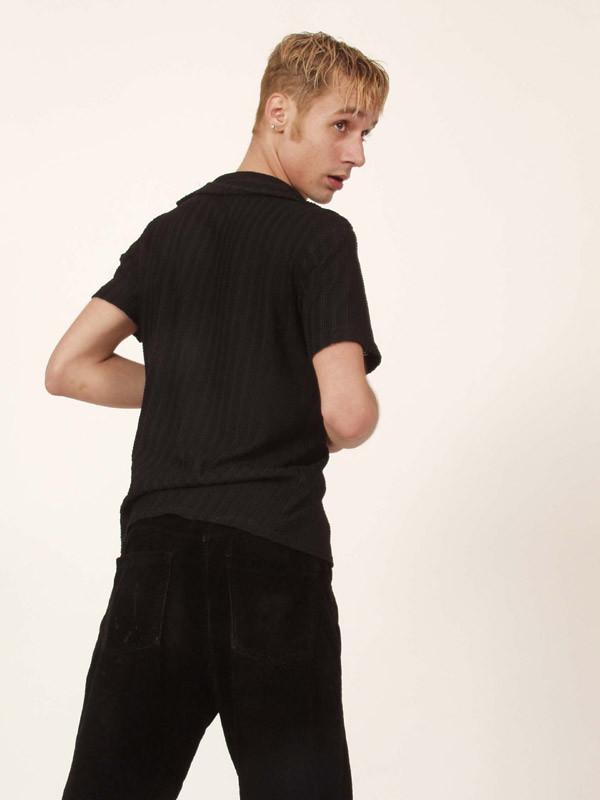 15P Sexy blonde twink posing on camera