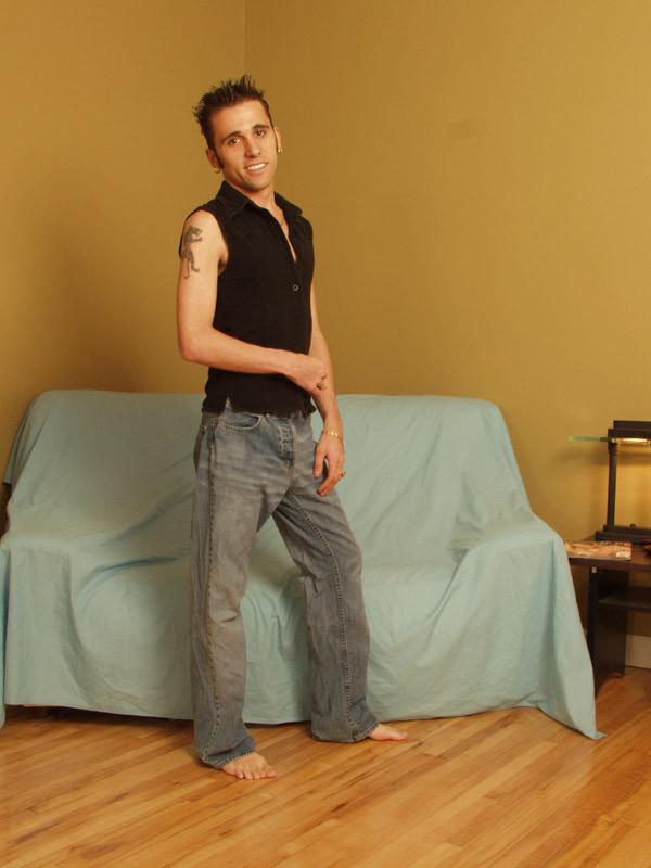 15P Cute twink babe shows his tight ass