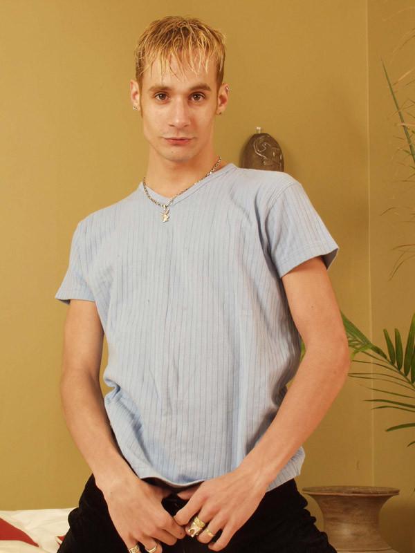 15P Twink showing off his tiny little nipples