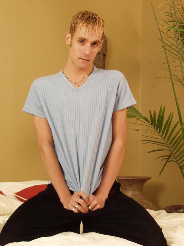 15P Twink showing off his tiny little nipples