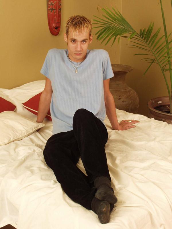 15P Twink showing off his tiny little nipples