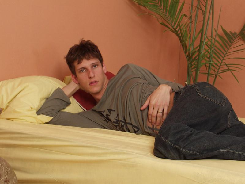 15P Cute young twink topless
