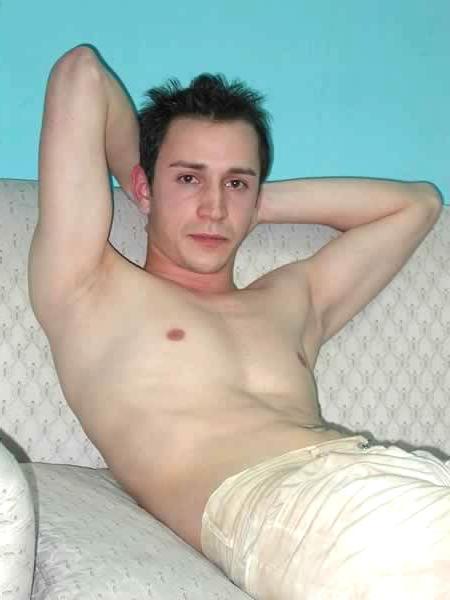 13P Cute twink undressing in a living room