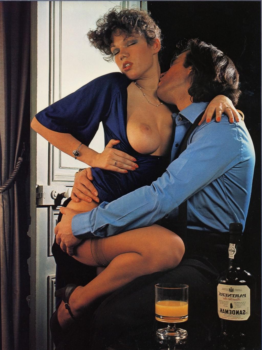12P Classic pornstar Brigitte Lahaie fucking in retro pics