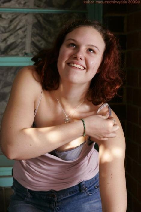 15P Puffy Nipple Redhead Ozzie Slips Off Her Tight Panties