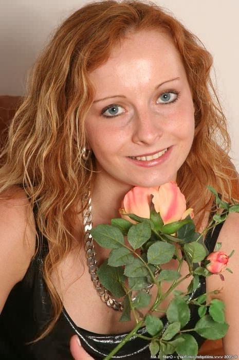 16P Puffy Nipple Redhead Knockout Right Up Close And Hairy