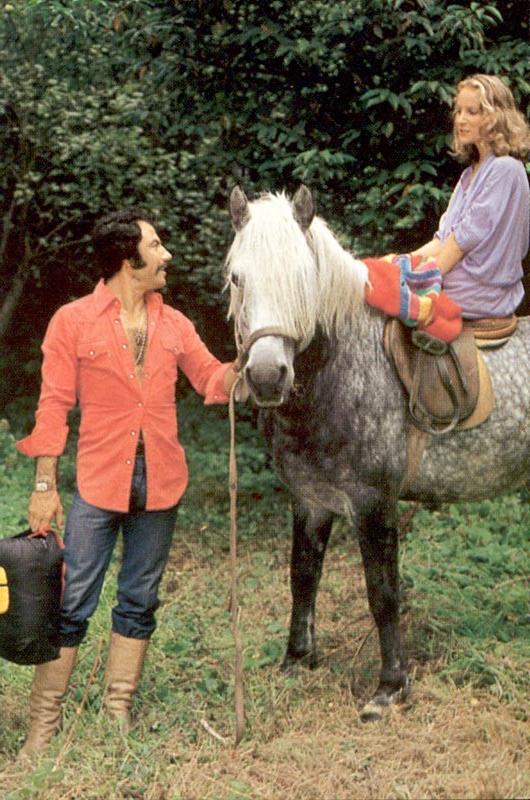 16P Busty retro lady fucked by a dude on a horse