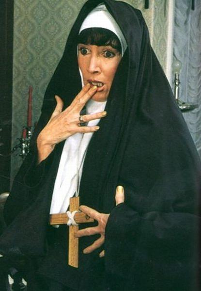 16P Two retro seventies nuns selling their bodies