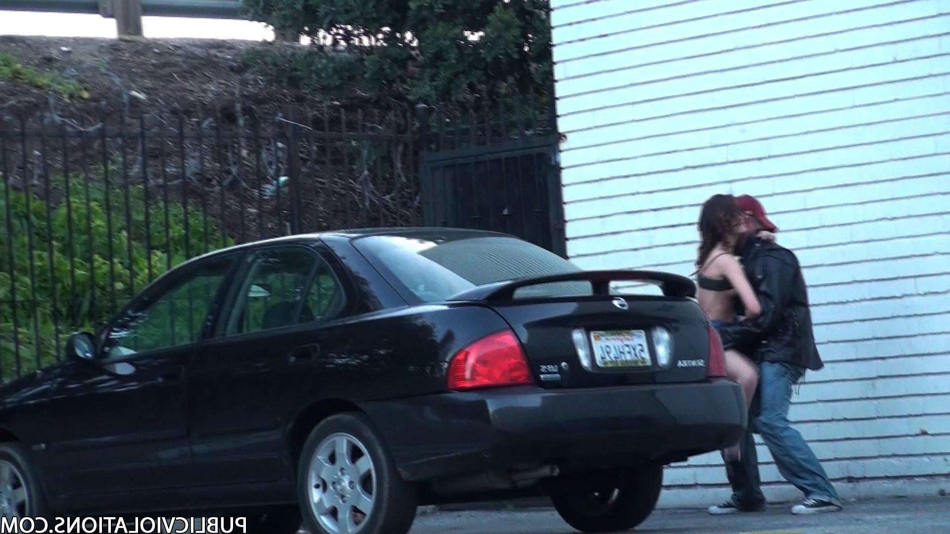 16P Violated babe in public exposed