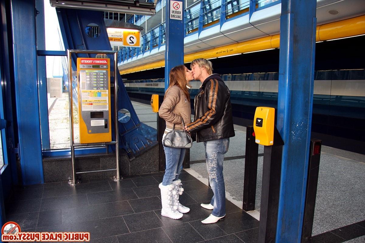 14P Horny couple doing it in public locations