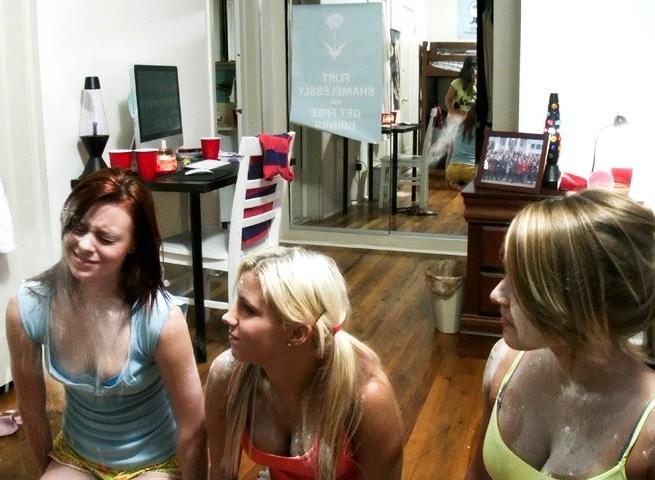 12P Teen college lesbians fucking in the shower