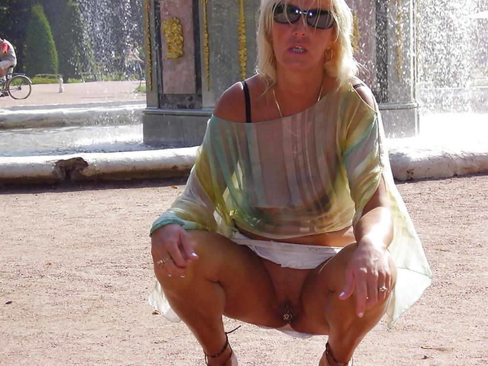 18P Without knickers in public
