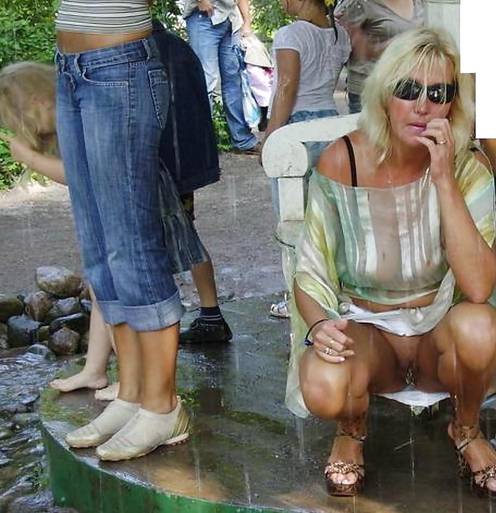 18P Without knickers in public