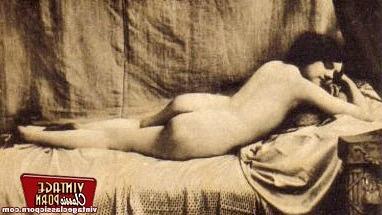 12P Hairy and vintage classic women old times pictures
