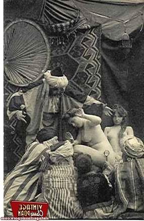 12P Several horny vintage couples enjoying the classic cock