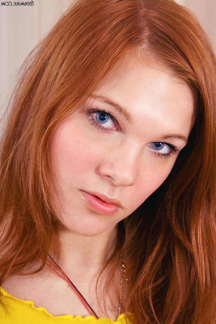 18P Cum thisty redhead teen lets a stiff cock bang her eager mouth