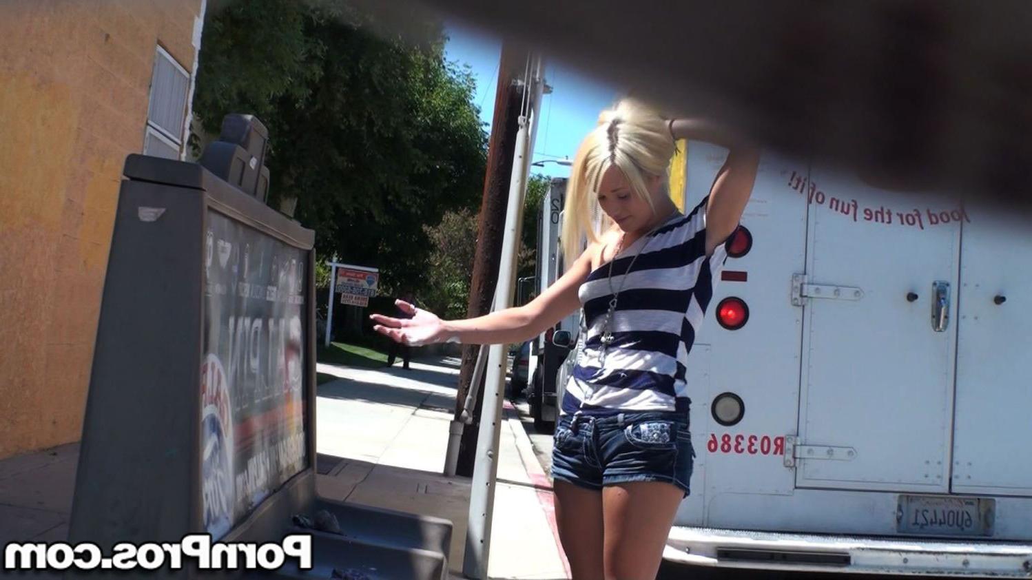 16P Violated babe in public exposed