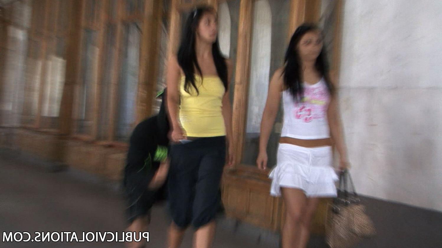 16P Violated babe in public exposed