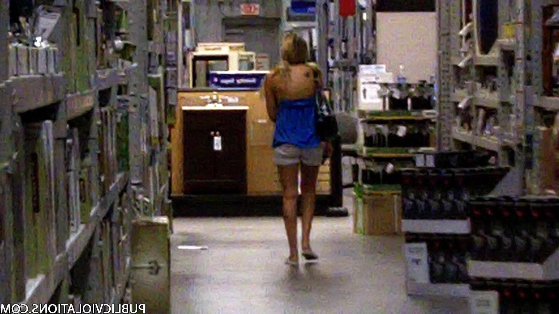 16P Violated babe in public exposed
