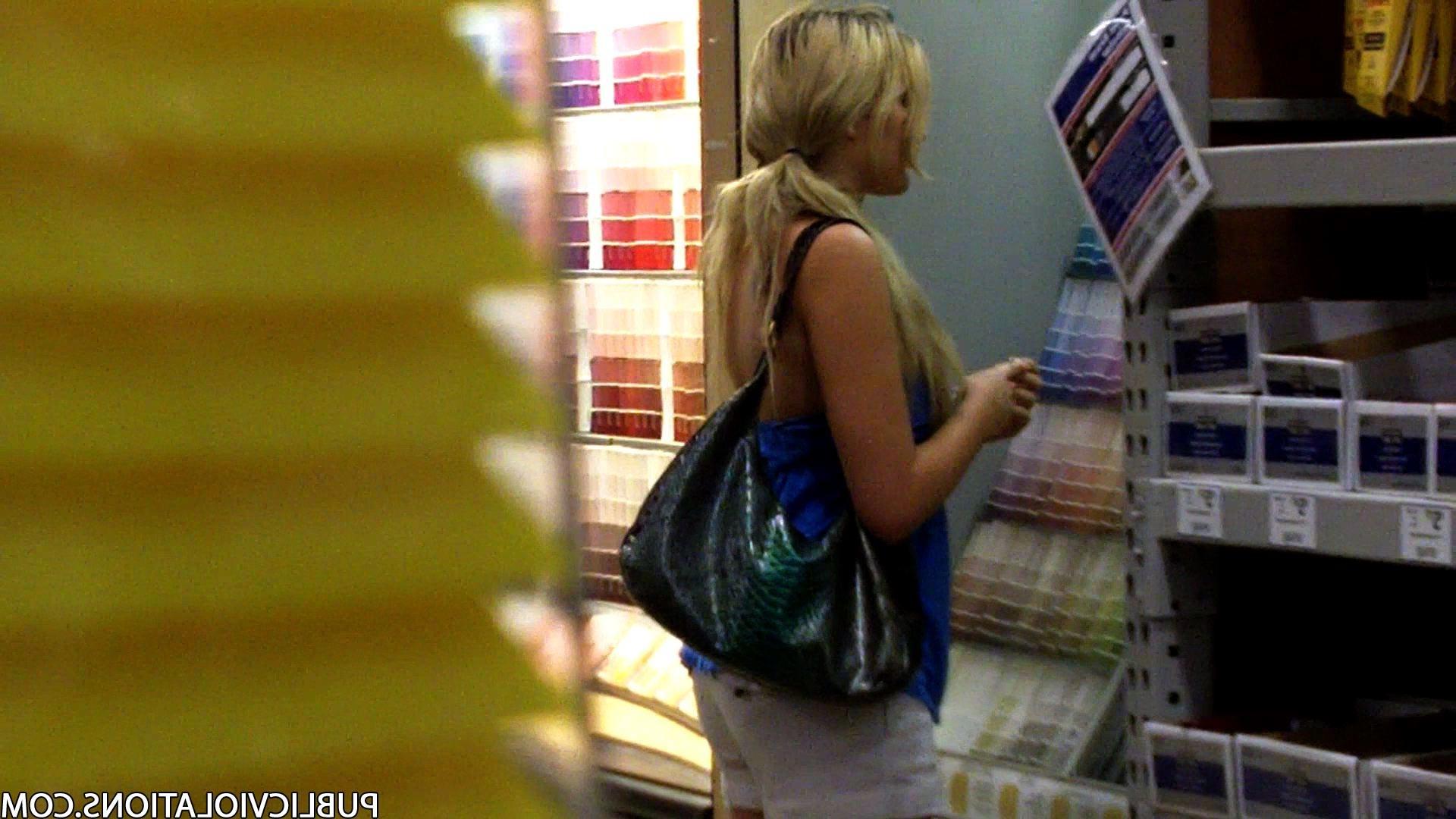 16P Violated babe in public exposed