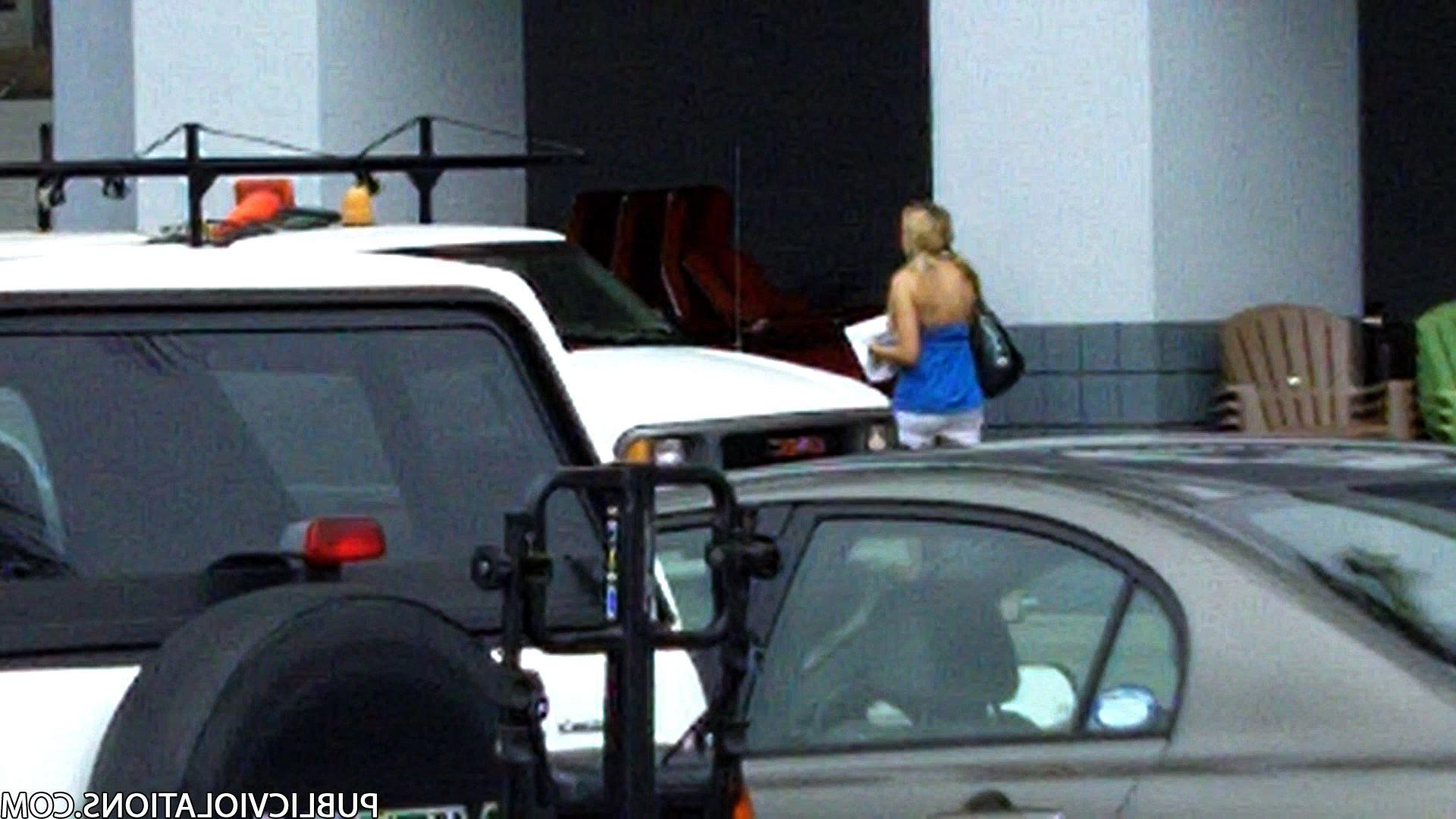 16P Violated babe in public exposed