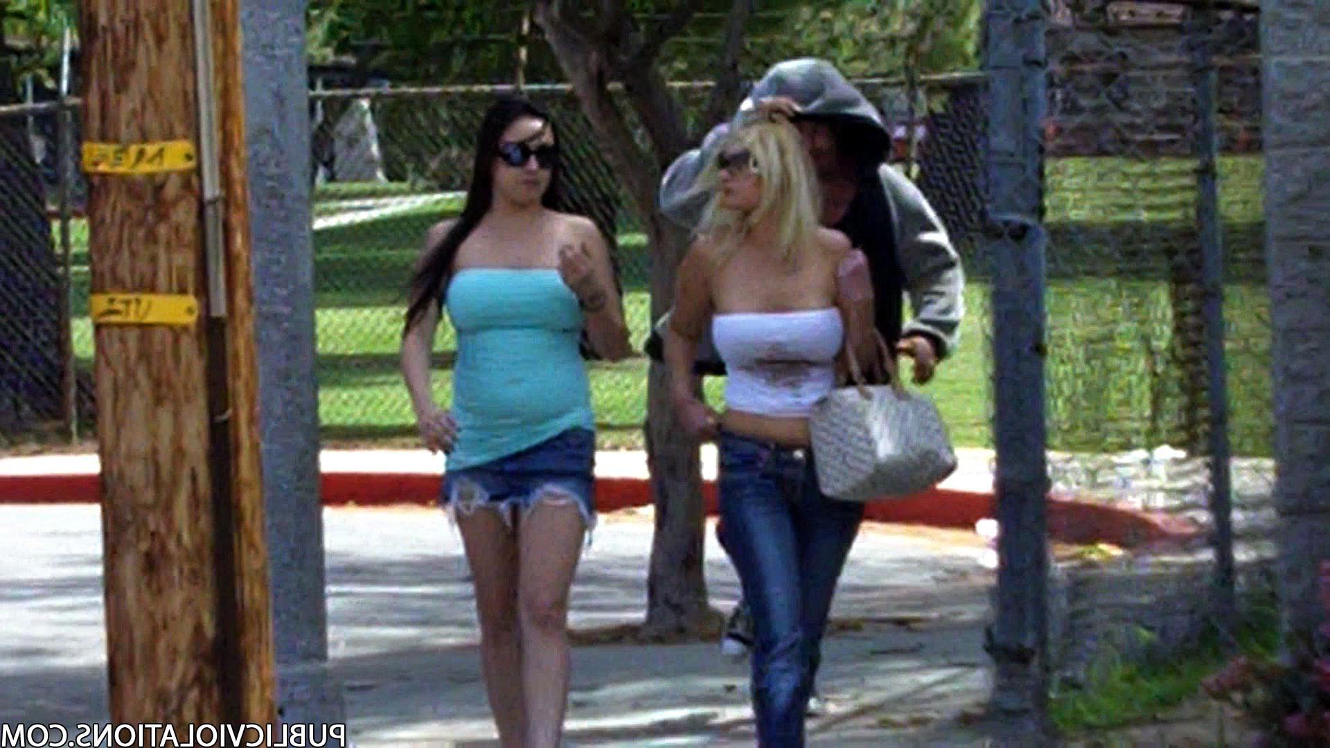 16P Violated babe in public exposed