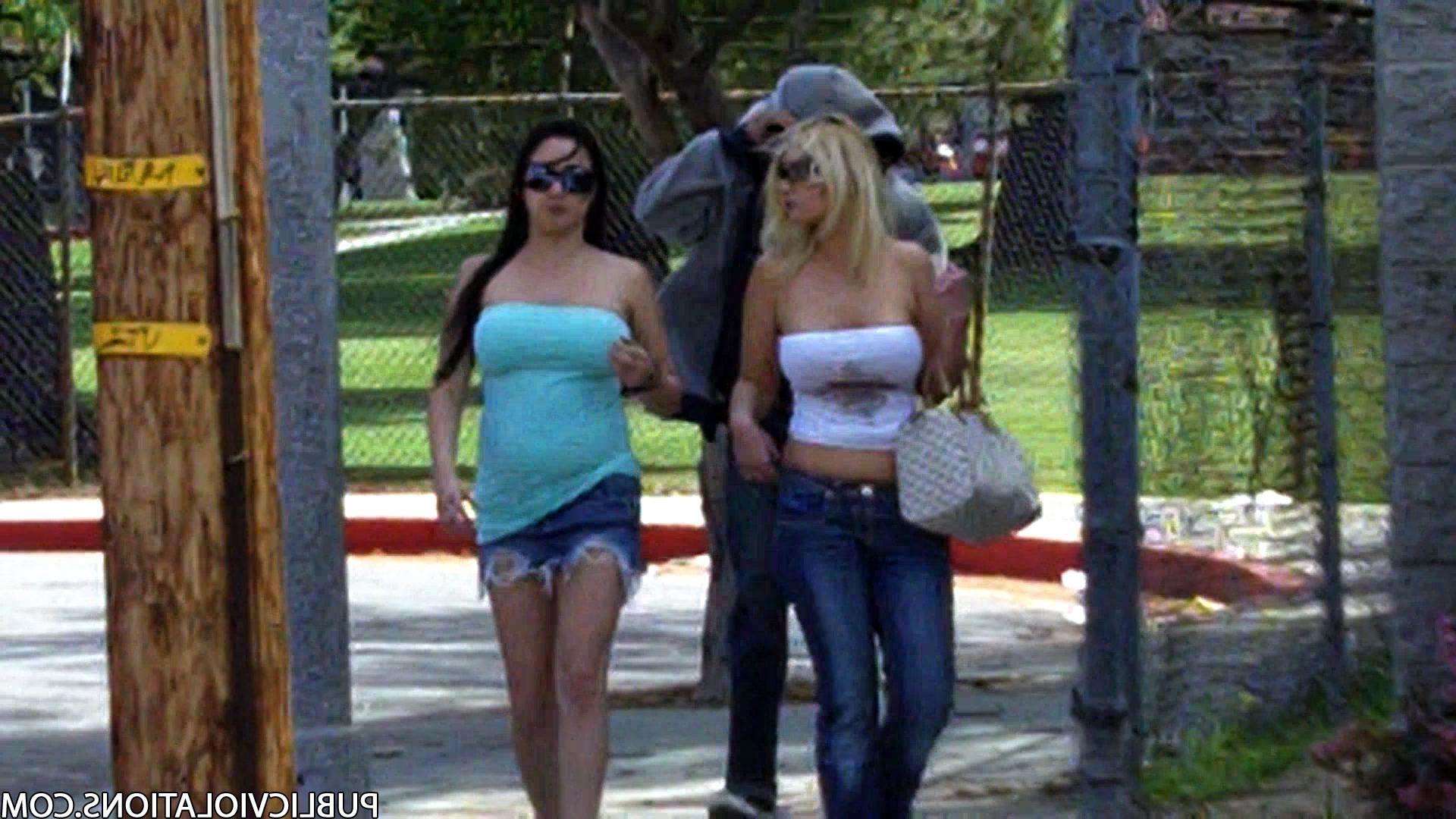 16P Violated babe in public exposed