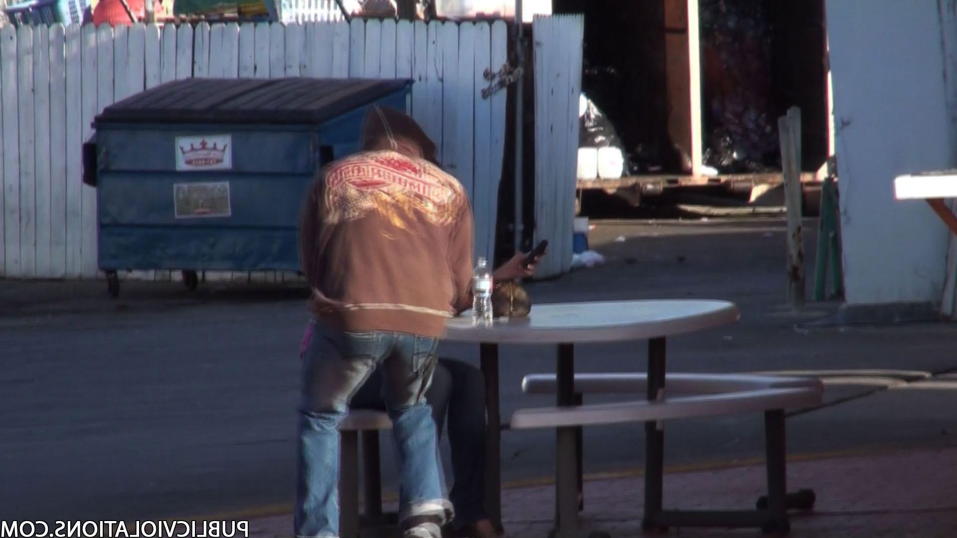 16P Violated babe in public exposed
