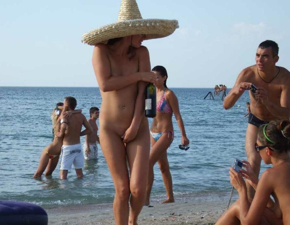 15P Wild Girlfriends getting naked in public 26