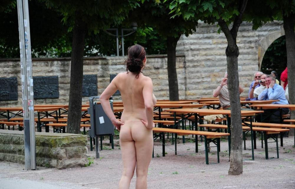 15P Wild Girlfriends getting naked in public 26