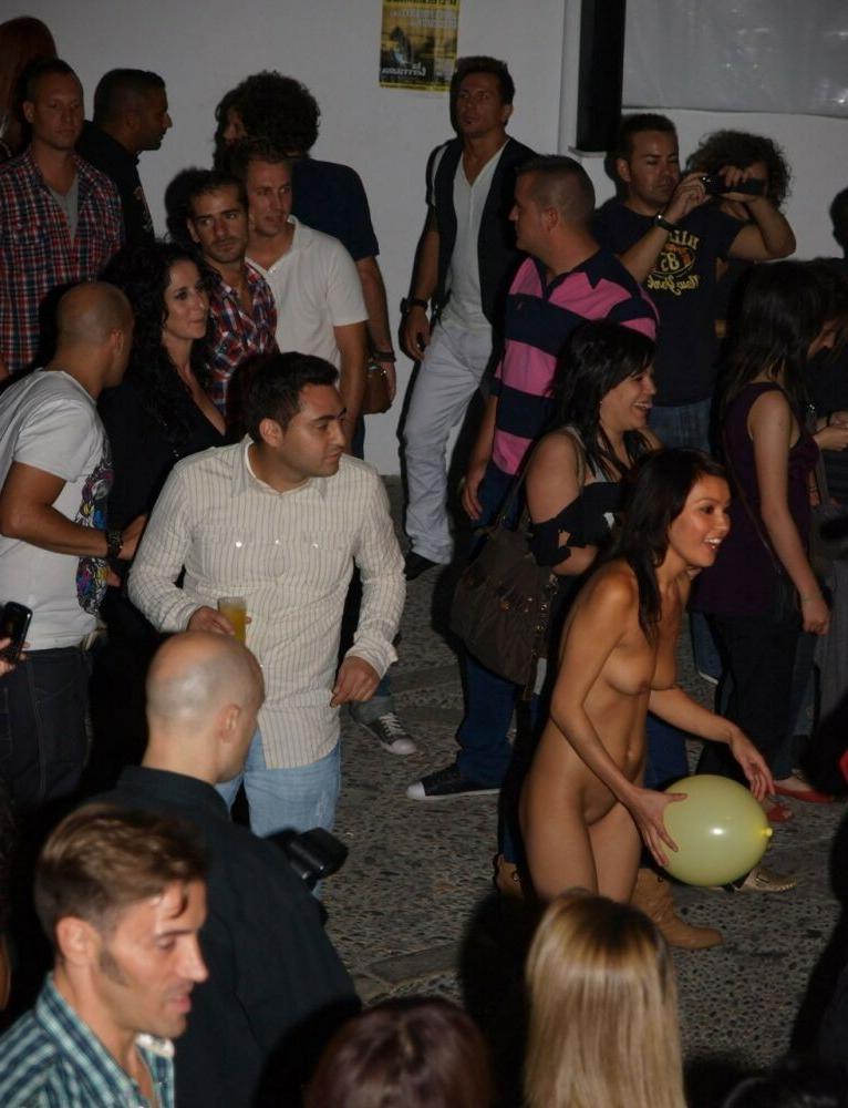 15P Wild Girlfriends getting naked in public 26