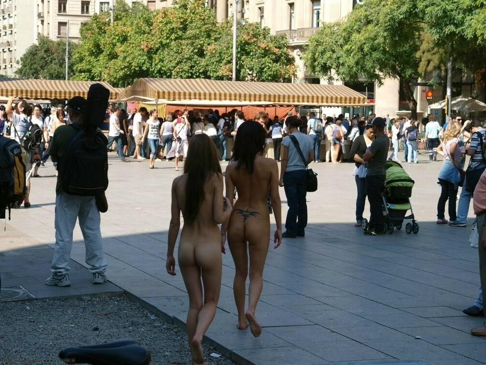 15P Wild Girlfriends getting naked in public 51