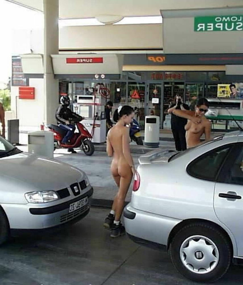 15P Wild Girlfriends getting naked in public 51