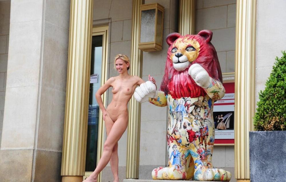 15P Wild Girlfriends getting naked in public 34