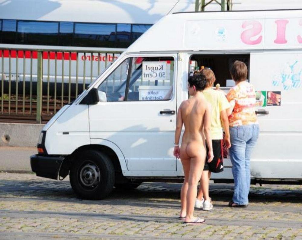 15P Wild Girlfriends getting naked in public 34
