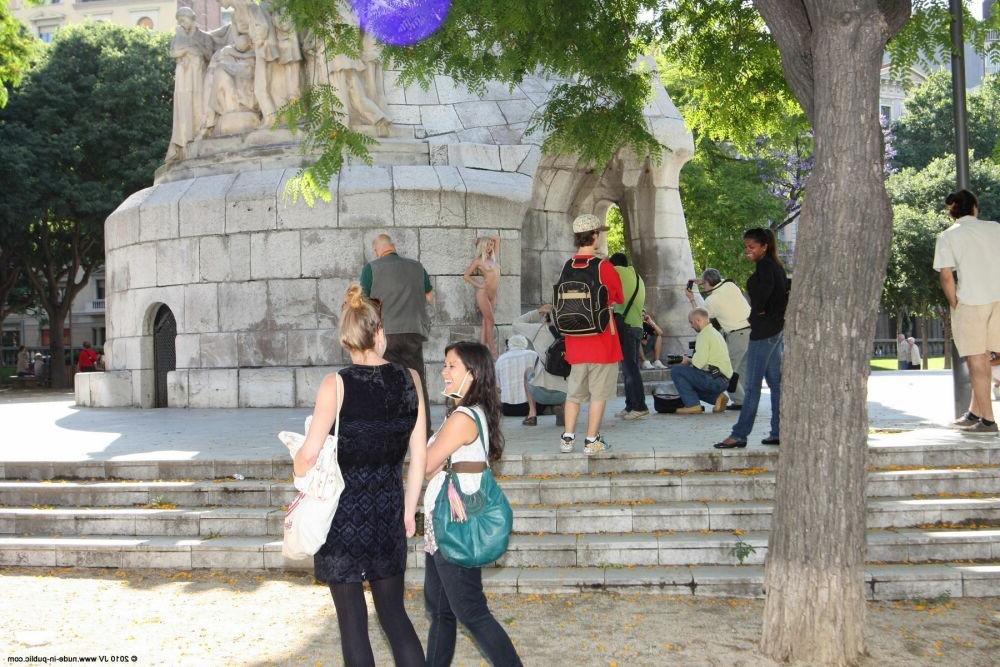 15P Wild Girlfriends getting naked in public 31