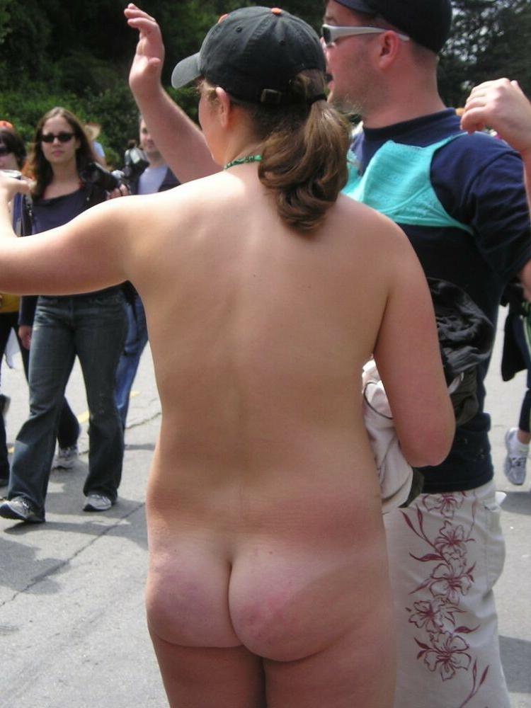 15P Wild Girlfriends getting naked in public 35