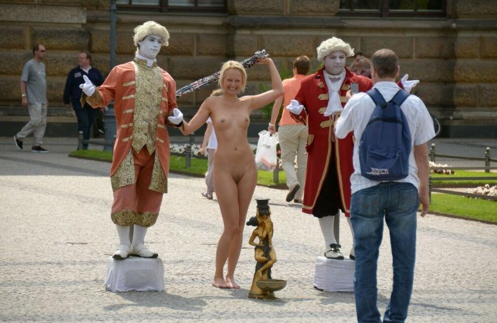 15P Wild Girlfriends getting naked in public 41