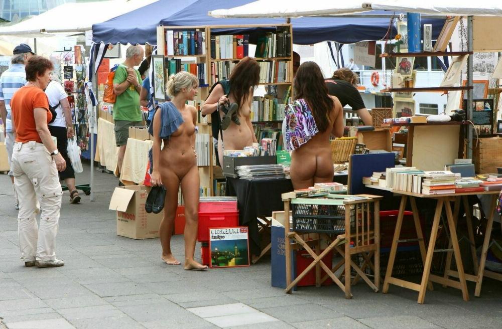 15P Wild Girlfriends getting naked in public 53