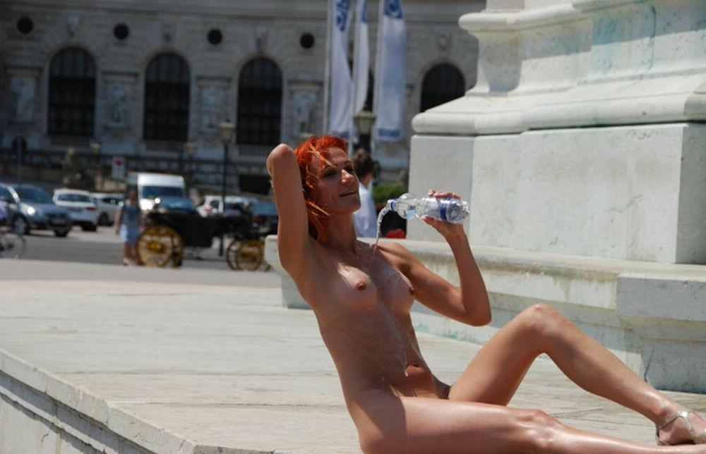 15P Wild Girlfriends getting naked in public 49