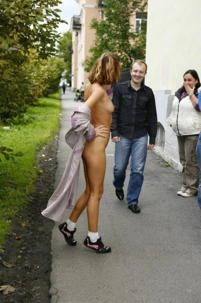 15P Wild Girlfriends getting naked in public 19