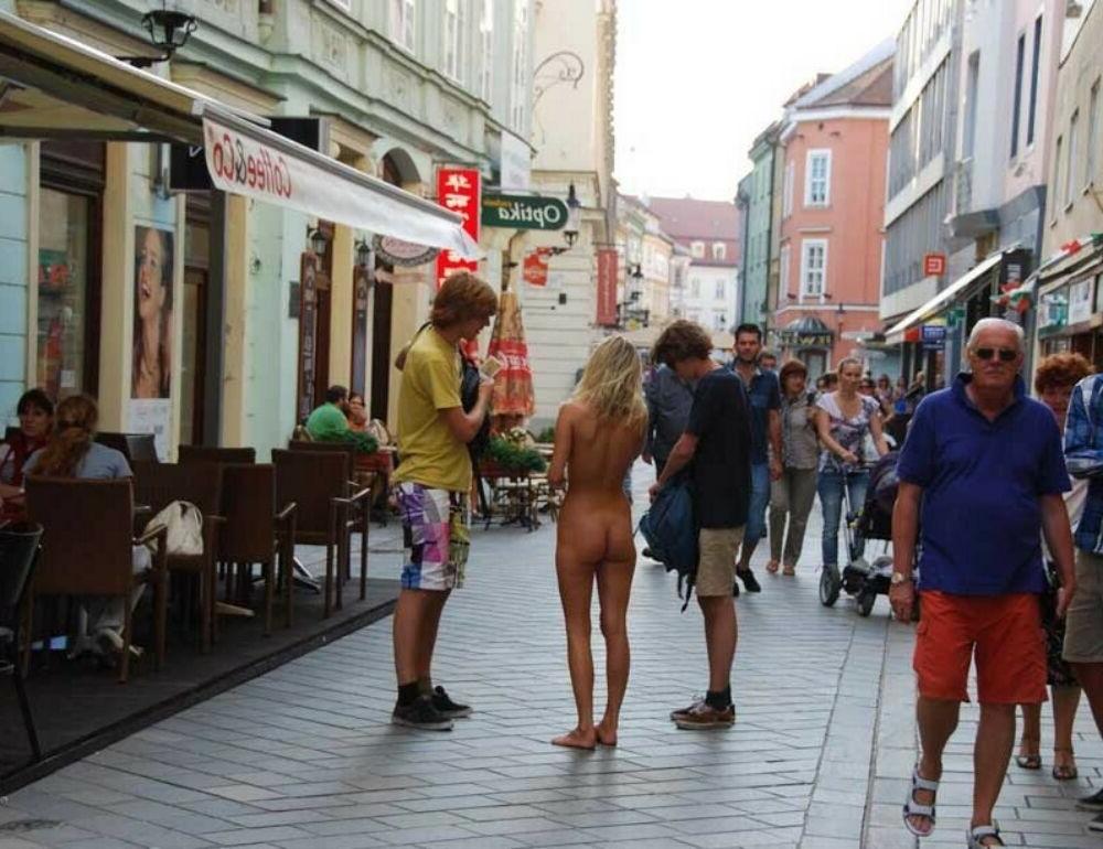 15P Wild Girlfriends getting naked in public 19
