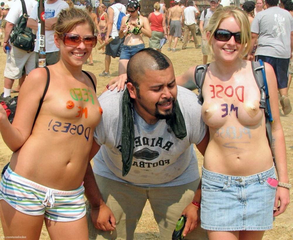 15P Wild Girlfriends getting naked in public 71
