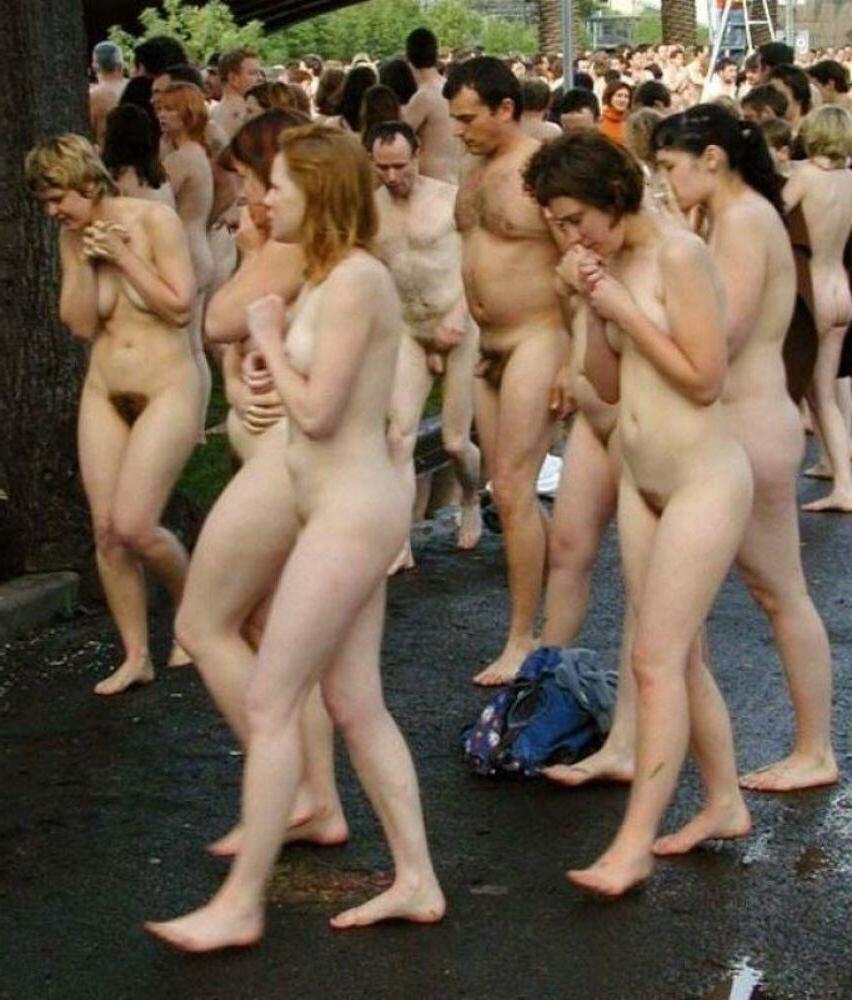 15P Wild Girlfriends getting naked in public 73